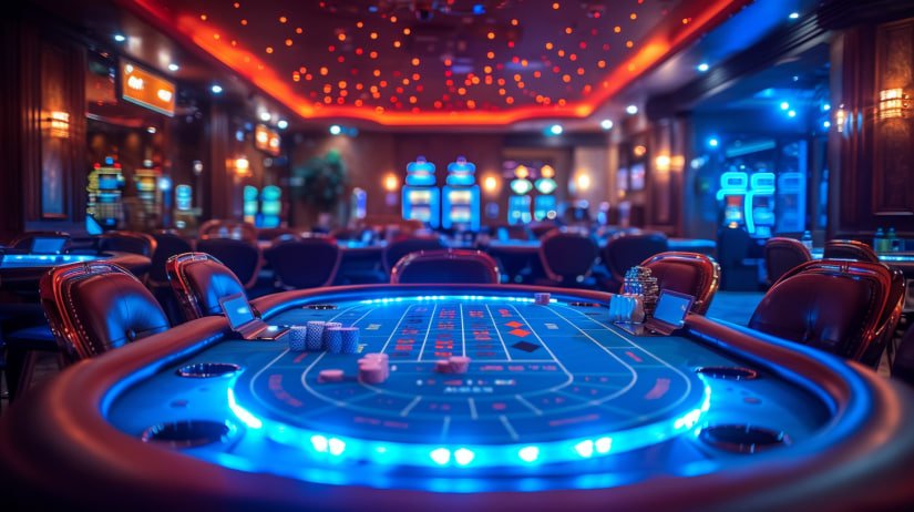 Antarmuka aplikasi bonanza333 Grand Slam dengan daftar meja dealer langsung